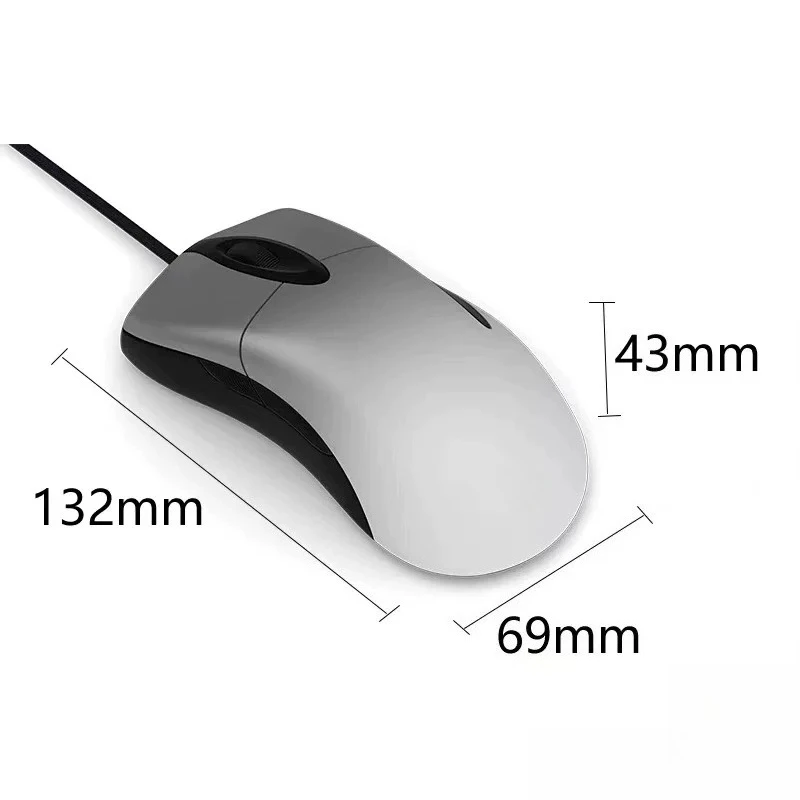 For microsoft ie3.0 mouse cs/cf wired e-sports gaming mouse io1.1
