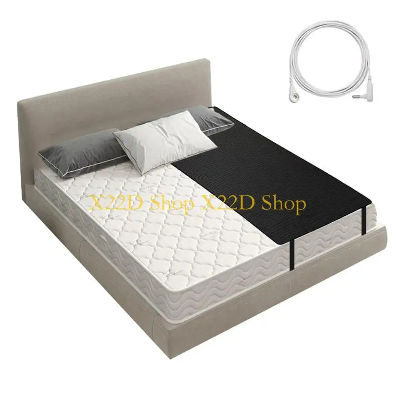 X22D Groundings Pad for Sleeping Queen Size Tear Resistant PU Leather Ensures Secure