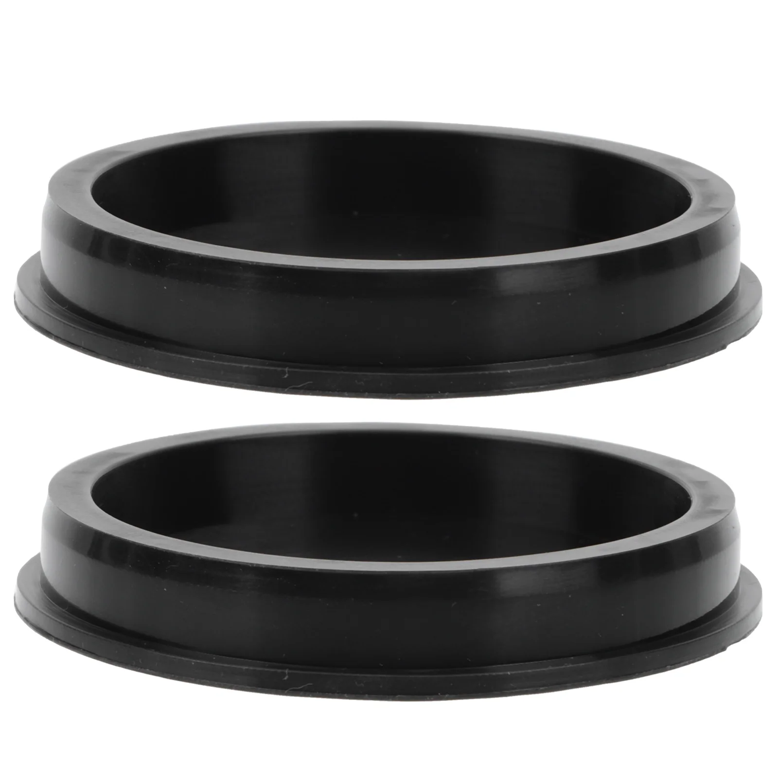 

2 Pcs Ethereal Drum Rubber Cover Professional Tongue Accessory Replacement Silicone Back Rear Sound