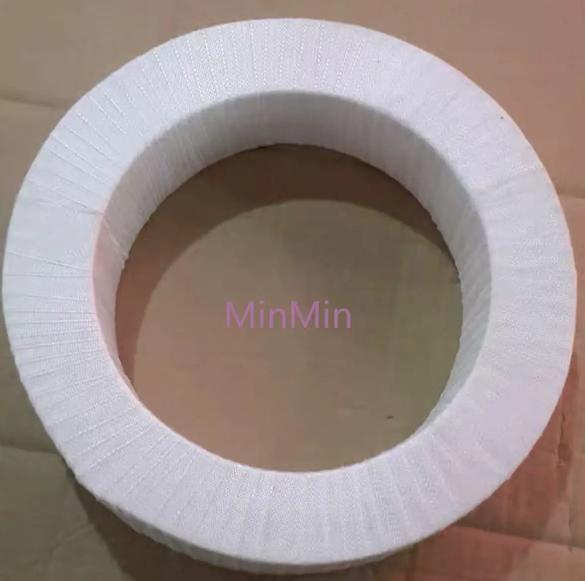 Electrolytic power transformer iron core amorphous nanocrystal  ribbon-wrapped water-cooled magnetic ring