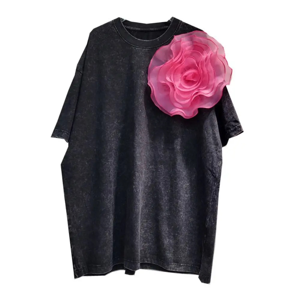 بروش زهور الصدر الاصطناعي ثلاثي الأبعاد ، زهرة الصدر سهلة الاستخدام ، وردة مصنوعة يدويًا ، فستان ملابس مرقع ، زخرفة الرقبة ، إكسسوارات جديدة