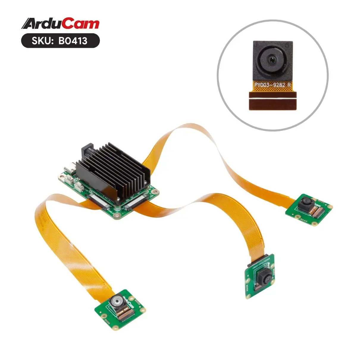 Arducam OV9282 Monochrome Global Shutter Camera Module for DepthAI OAK