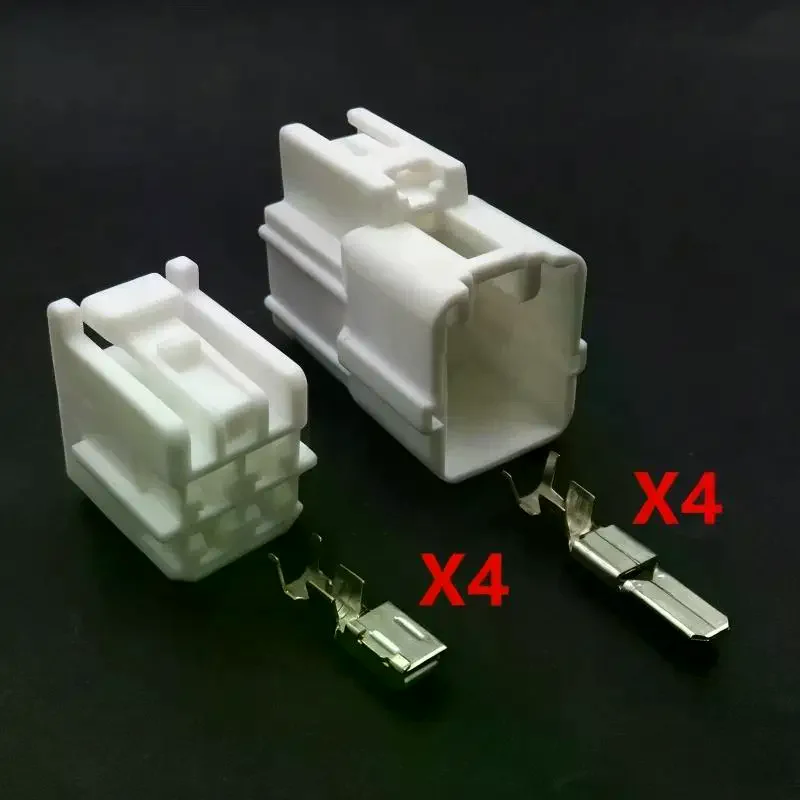 1 Set 4 Pins AC Assembly Car Directional Motor Electronic Booster Pump Module Electric Socket With Wires 6098-1489 6098-1851