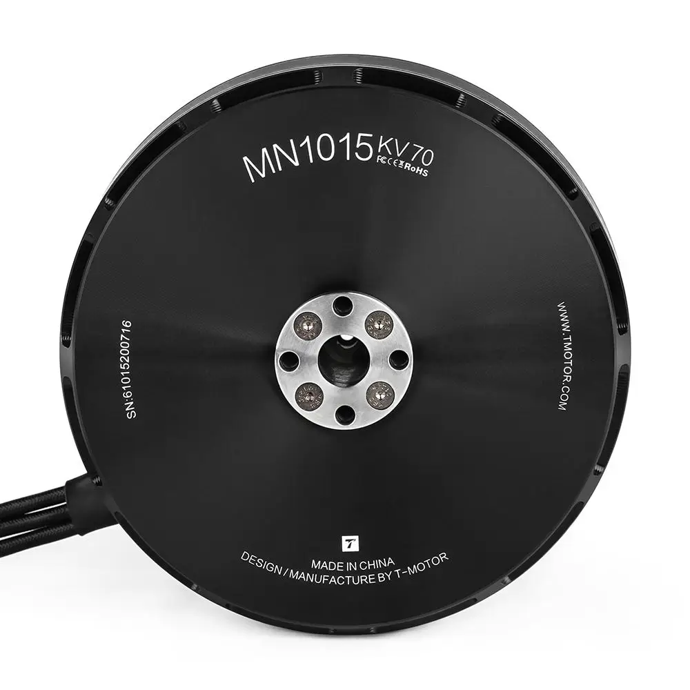 

T-MOTOR MN1015 KV70 Brushless Motor For Rc Fpv Drone 10kg 20kg 30kg Heavy Payload Waterproof