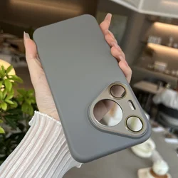 Luxury liquid silicone phone soft case Camera lens glass for Huawei Pura 70 Pro Ultra plus shockproof cover and anti drop bumper