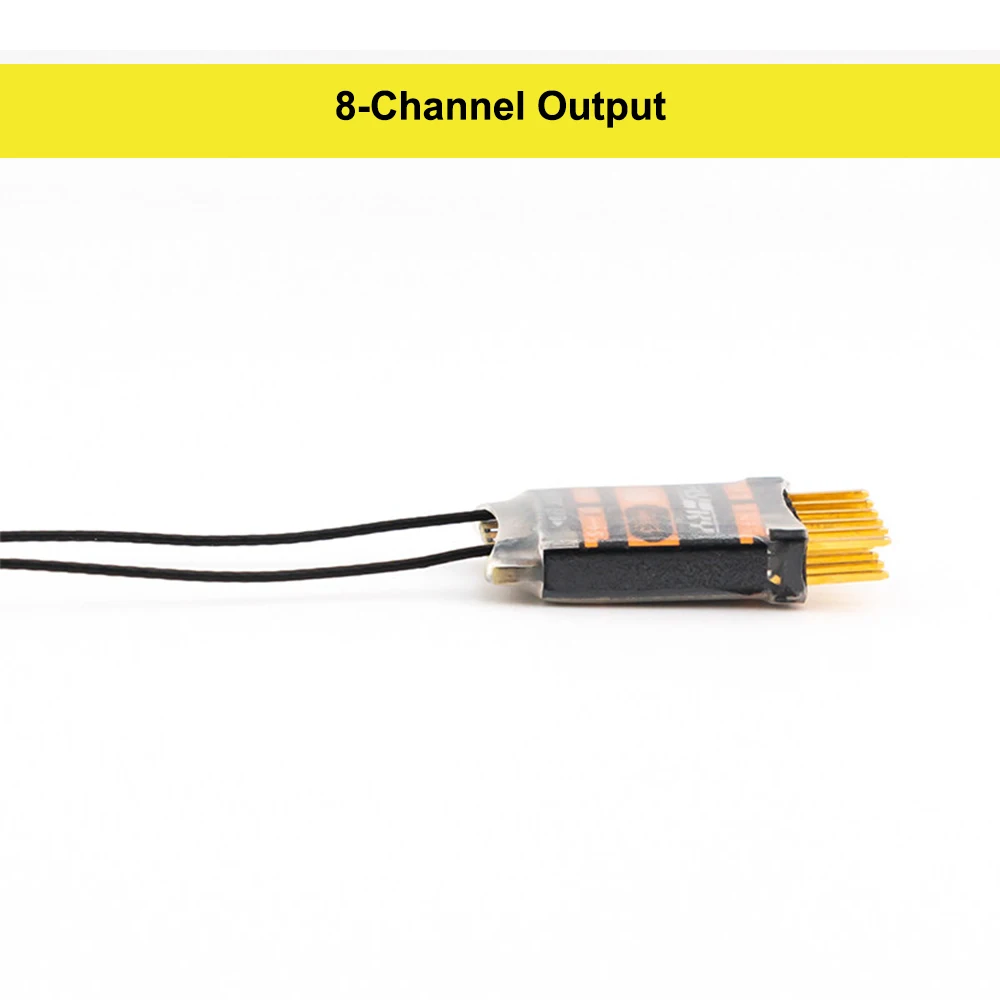 Flysky TR8B 8-Channel 3rd-Protocol Dual Antenna Bidirectional Transmission RC Receiver for Fixed-Wing RC Model