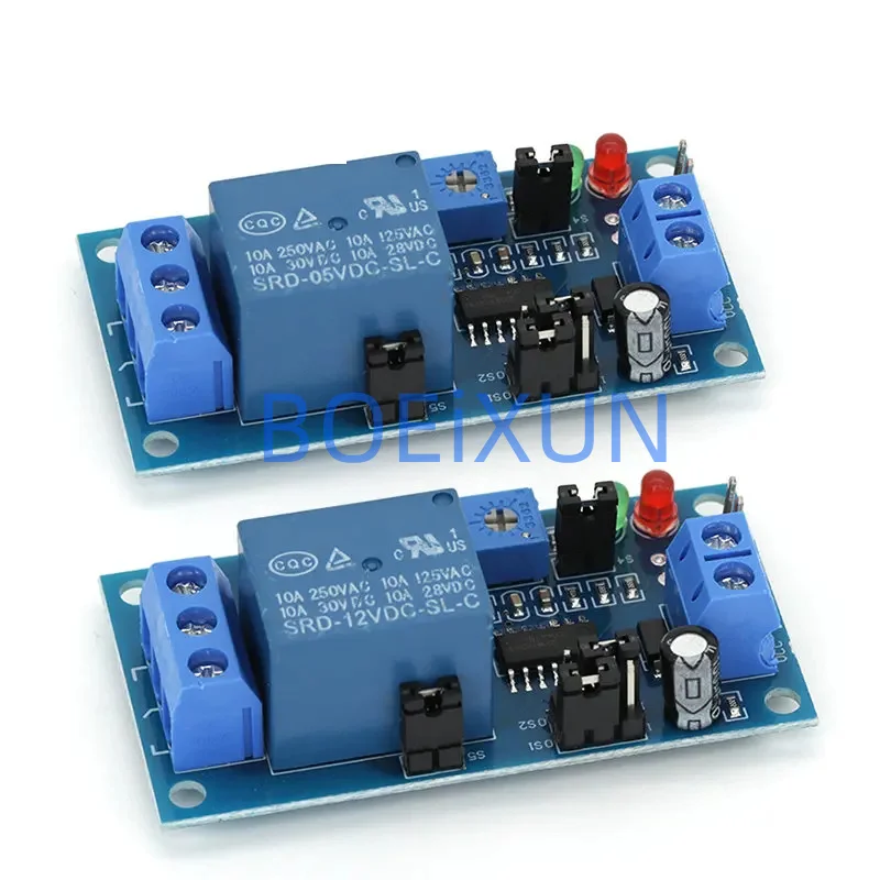 High Quality Delay Relay Delay Turn On / Delay Turn Off Switch Module with Timer DC 12V 5V
