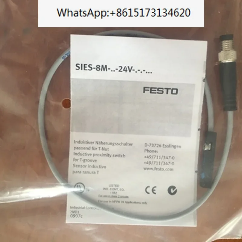 FESTO SIES-8M-PS-24V-K-0,3-M8D Original Proximity Switch 551387