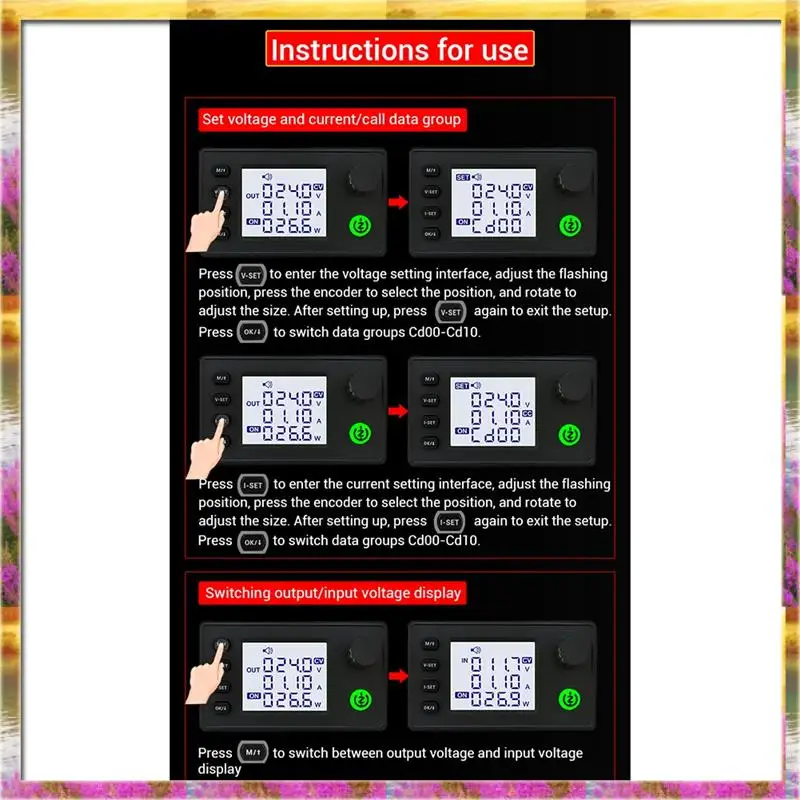 

【AB07 Price 】ZK-10022 CNC Step-Down DC Adjustable Regulated Power Supply Constant Voltage And Constant Current Module Upgrade