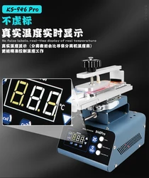 KAISI 946Pro 3in1 LCD Rotary Separator For Flat/Edge Screen Display Separating Glass Manual Cutting OCA Repair Tool