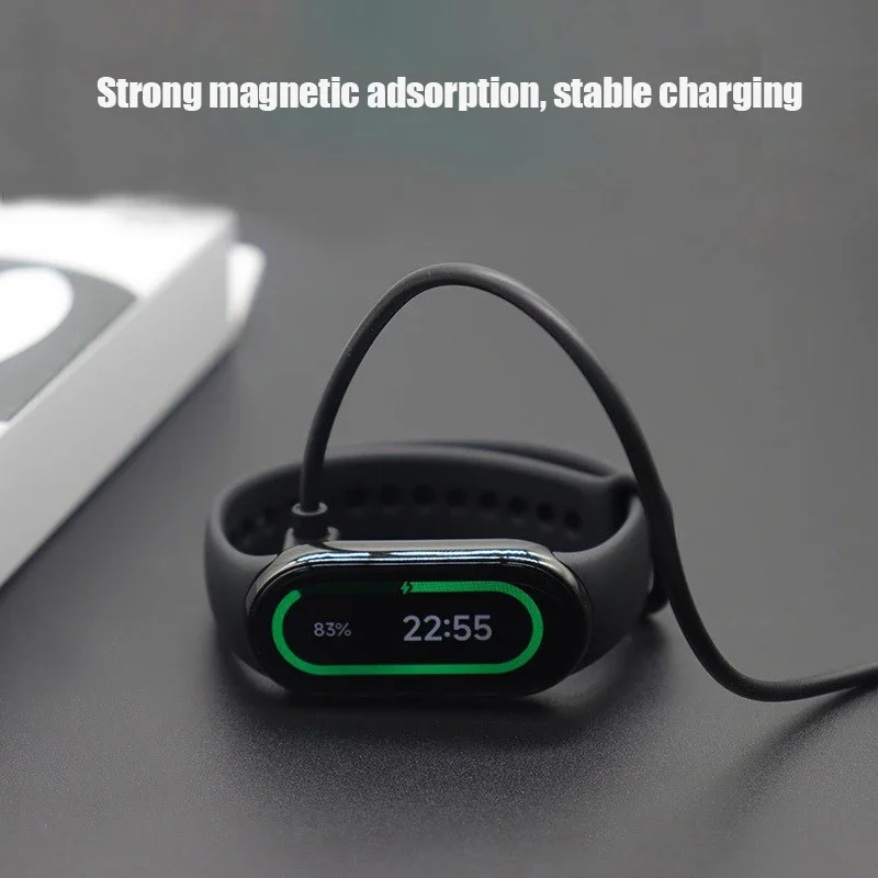 1M Magnetic USB Charging Cable For Xiaomi Mi Band 8 SmartWatch Charger Miband 8 Bracelet Charging Dock Adapter Cable Accessories