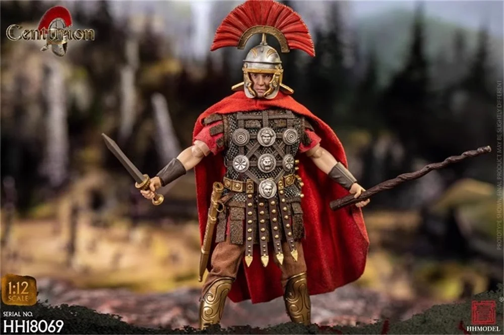 Sale 1/12 HHMODEL HH18069 Imperial Old Vintage Roma Centurion Warrior Full Set Moveable Action Figure Gift For Fans Collect