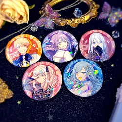 Momoi Airi Ootori Emu Badges Pins Anime Kamishiro Rui Akiyama Mizuki Women Brooch Cosplay Kawaii Brooches for Bag Accessorie