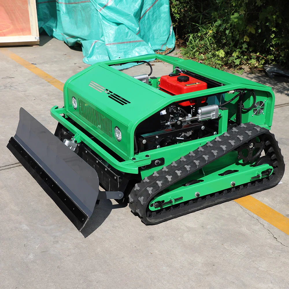 교체 가능한 배터리가 있는 원격 제어 잔디깎이, 긴 배터리 수명, 400m 원격 제어, 평지 및 경사지에 적합