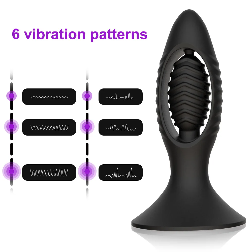 Gratis Schip Afstandsbediening Seksspeeltjes Goederen Voor Gay Anale Plug Wearable Vibrator Prostaat Massager Met Draadloze Ass Dilatator Anale