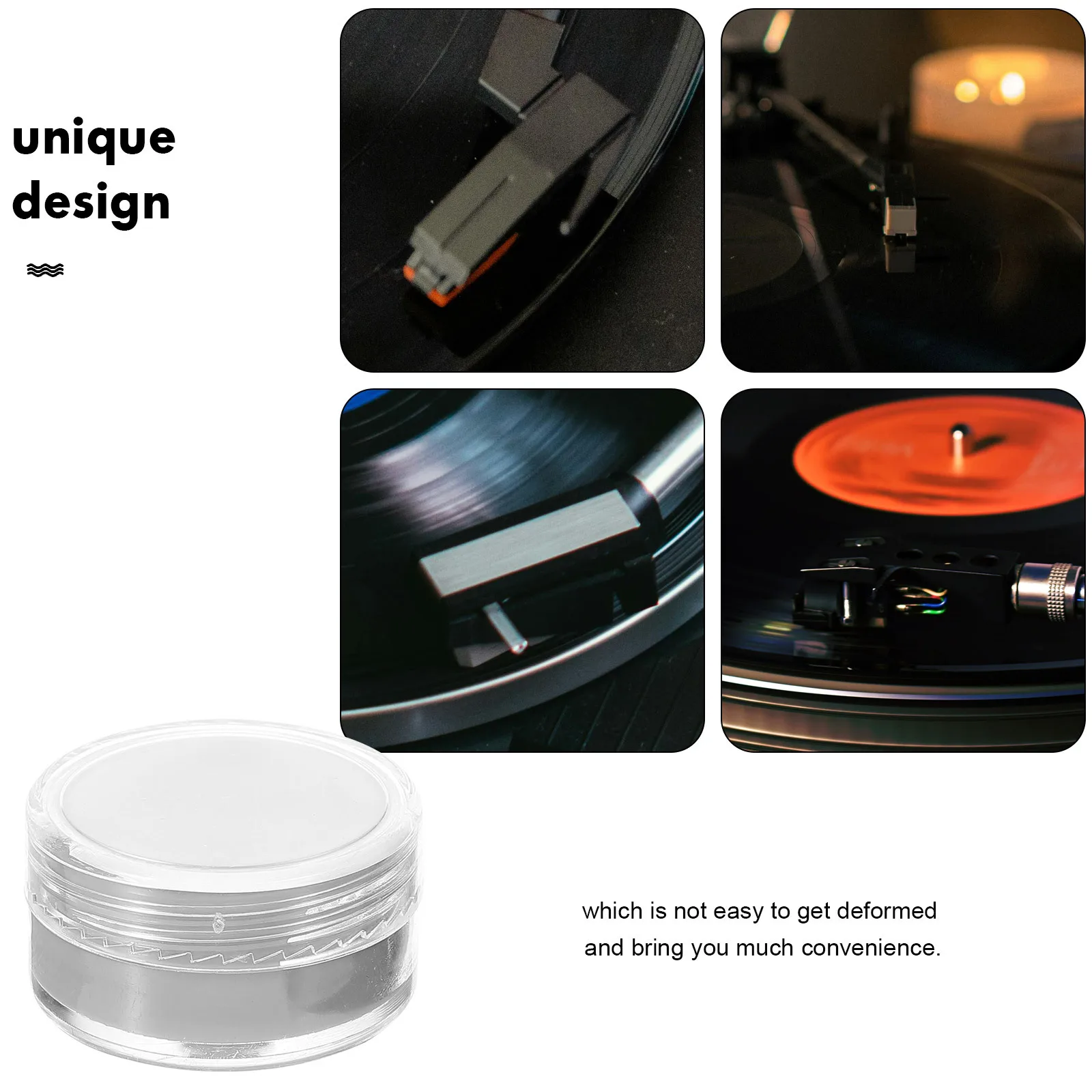 

Stylus Dust Cleaning Gel Vinyl Record Player Needle Cleaner Turntable Stylus Cleaner Cleaning Mud Vinyl Record Cleaning,