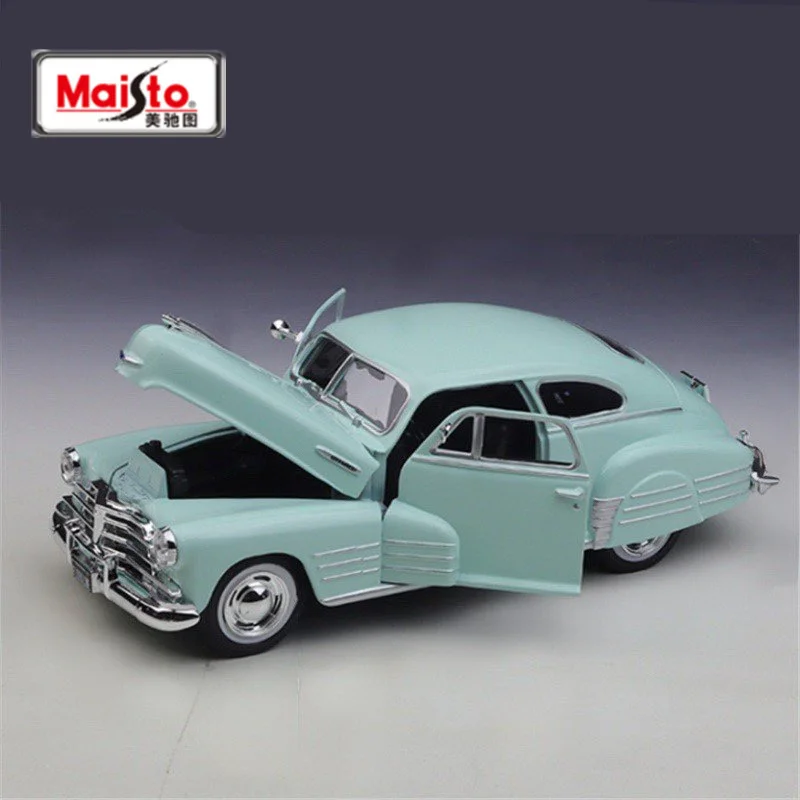 

Maisto 1:24 1948 Chevrolet Fleetline Aerosedan Alloy Classic Old Car Model Diecasts Metal Retro Vehicles Car Model Kids Toy Gift