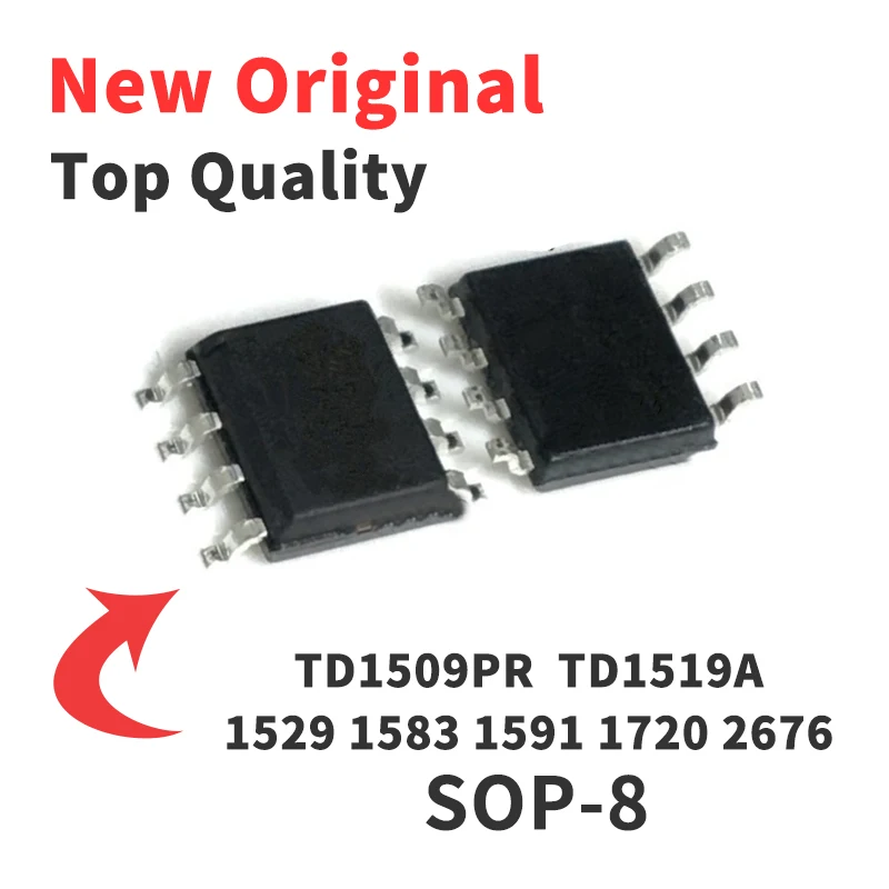 5 Pieces TD1509PR P5R/5.0 ADJ TD1529 TD1583 TD1591 TD1519A TD1720 TD2676 TD1509P5 Chip IC Brand New Original