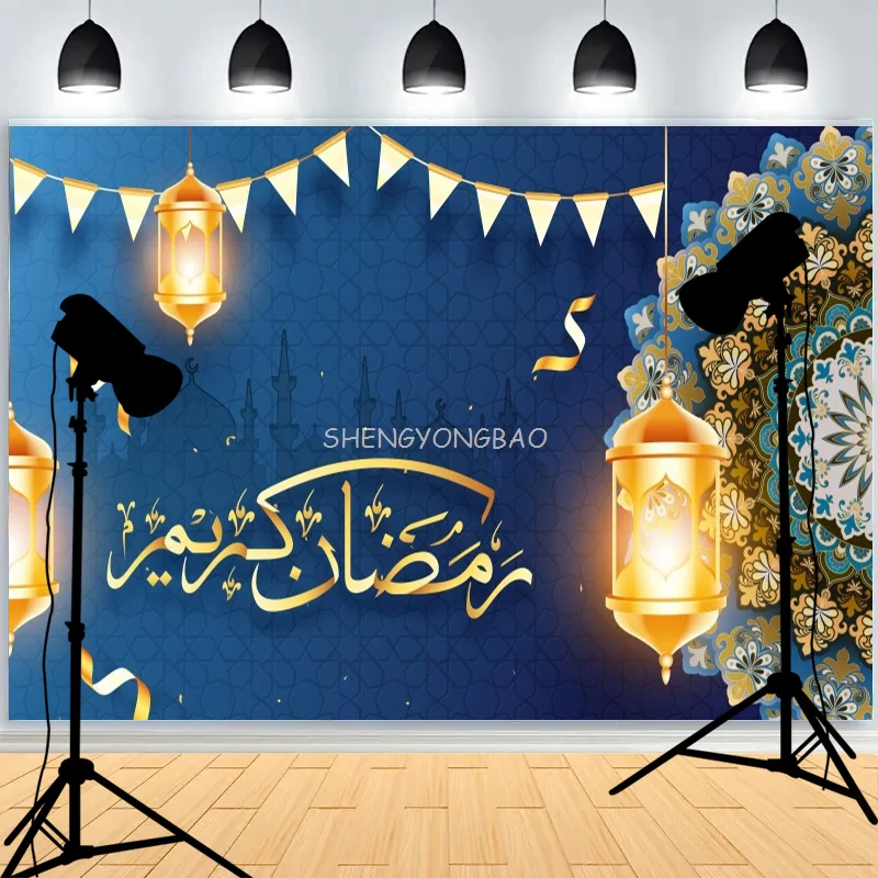 Geometric Patterns Arabesque Arched Door Dome Photography Background Lslamic Architecture Palace Studio Backdrops BT-06