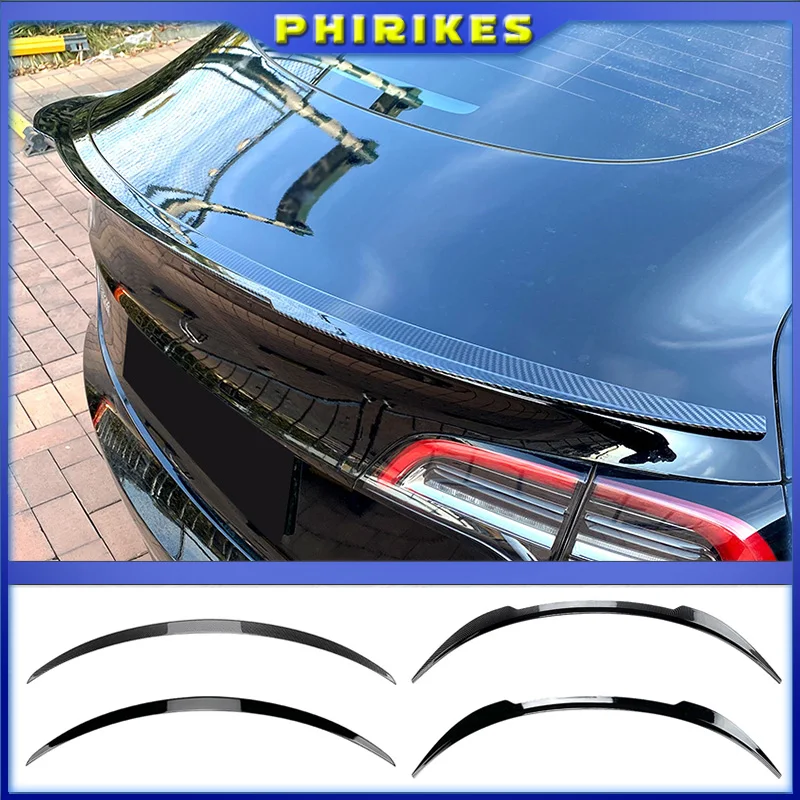 

Rear Trunk Spoiler Wing Tail for Tesla Model 3 P Style Maxton 2017-2023 High-performance Styling Air Dam Tuning Accessories