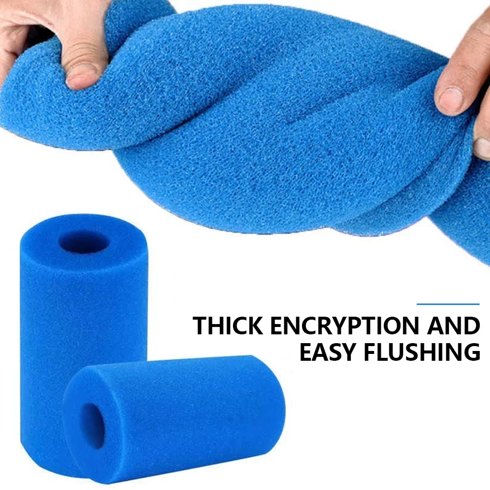 Esponja de filtro Universal, 20cm x 10cm, filtro de piscina, bomba de agua, bomba de filtro, espuma lavable, limpiador de bioespuma reutilizable cilíndrico