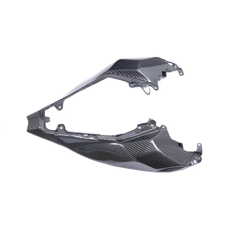 Acessórios aplicáveis da motocicleta 2021-2022 zx10r modificado fibra de carbono cauda capa 3k carbono seco