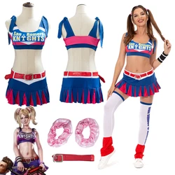 Lollipop disfraz de Julieta Starling para mujer, juego de Anime de motosierra, traje de fantasía para mujer, ropa de juego de rol para fiesta de Halloween