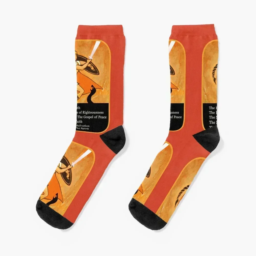 

Warrior Girl 3 Socks hip hop designer brand sheer summer Men's Socks Women's