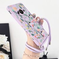 A3 Free Bird Crossbody Lanyard New Silicone Phone Case For Xiaomi Redmi A3 Thin Shatterproof Protection Redmi A3 Soft Back Cover