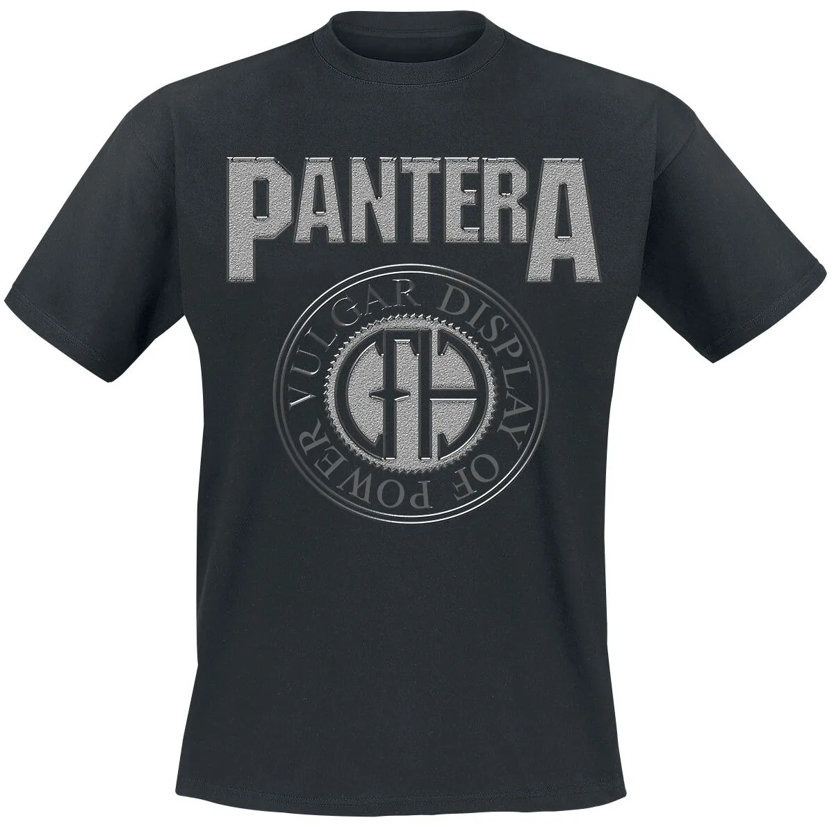 Pantera Cowboys From Hell Tee Thrash Metal T-Shirt with Skull Cowboy Hat & Snake Print  Metal Fan Merch
