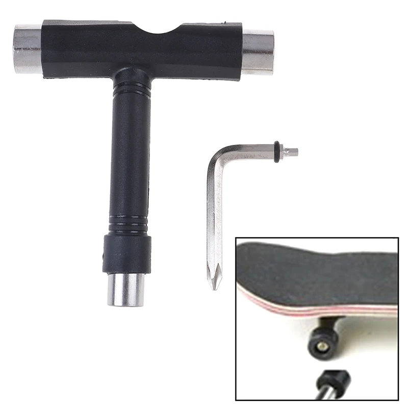 

Multifunctional T Tool All In One Wrench For Skateboard And Roller Skate Repair