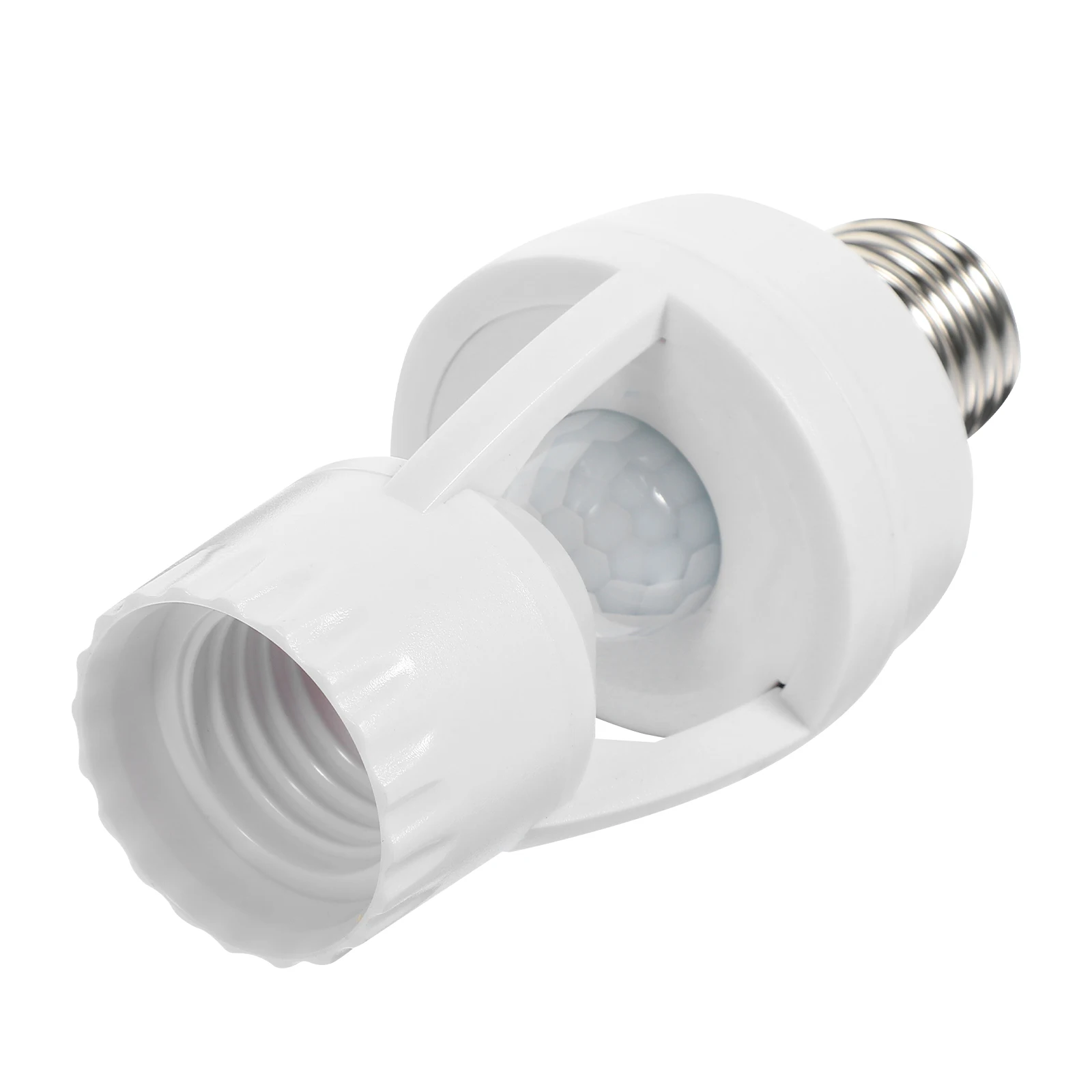 

Light Accessory E27 Lamp Holder Screw Motion Sensor Socket Head Automatic Induction Adjustable Design Wide