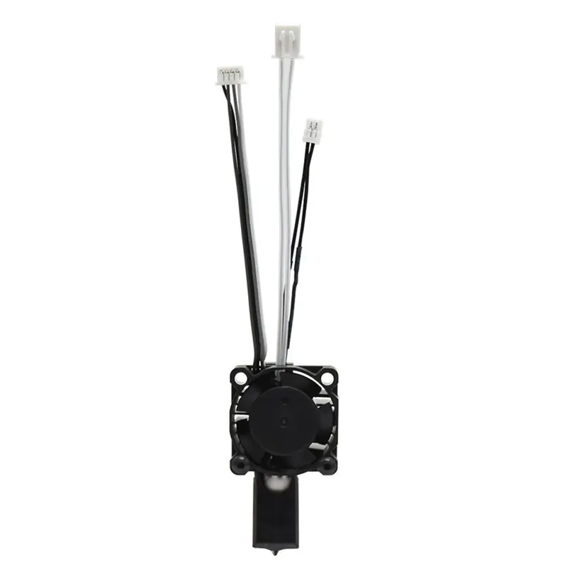 

ABDW-For Bambu Lab X1/X1C 3D Printer Hotend Kit With Fan 0.4Mm Hardened Steel Nozzle Hot End 3D Printer Parts