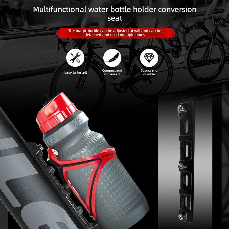 

Mountain Bike Multi-Function Transfer Seat, Road Bike Kettle Rack Extension Stand Seat, for Brompton