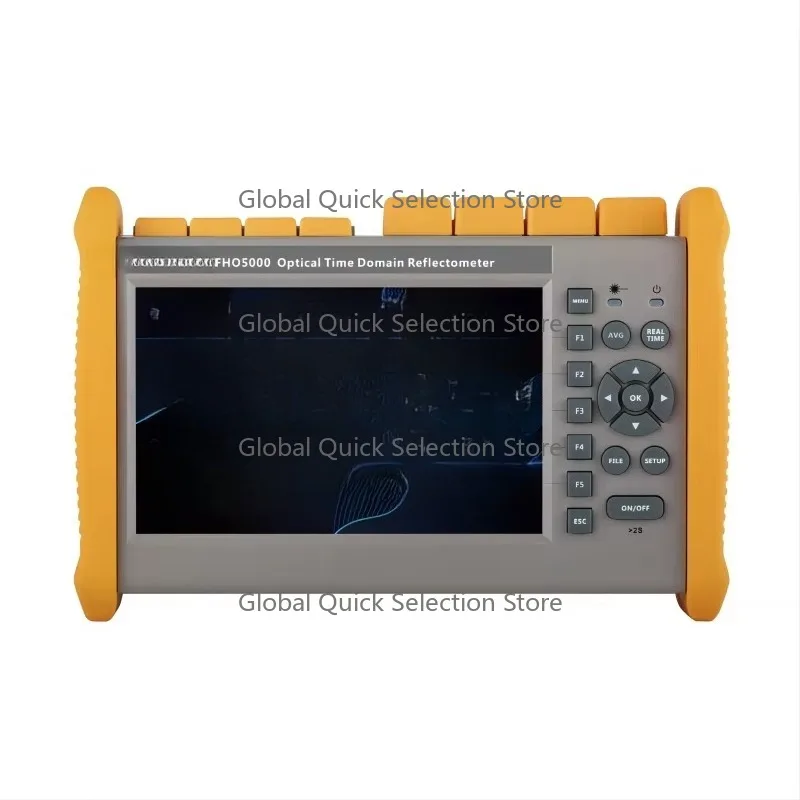 FHO5000-D35 OTDR con Mapa de Eventos Similar a Exfo OTDR IOLM, Equipo de Fibra Óptica