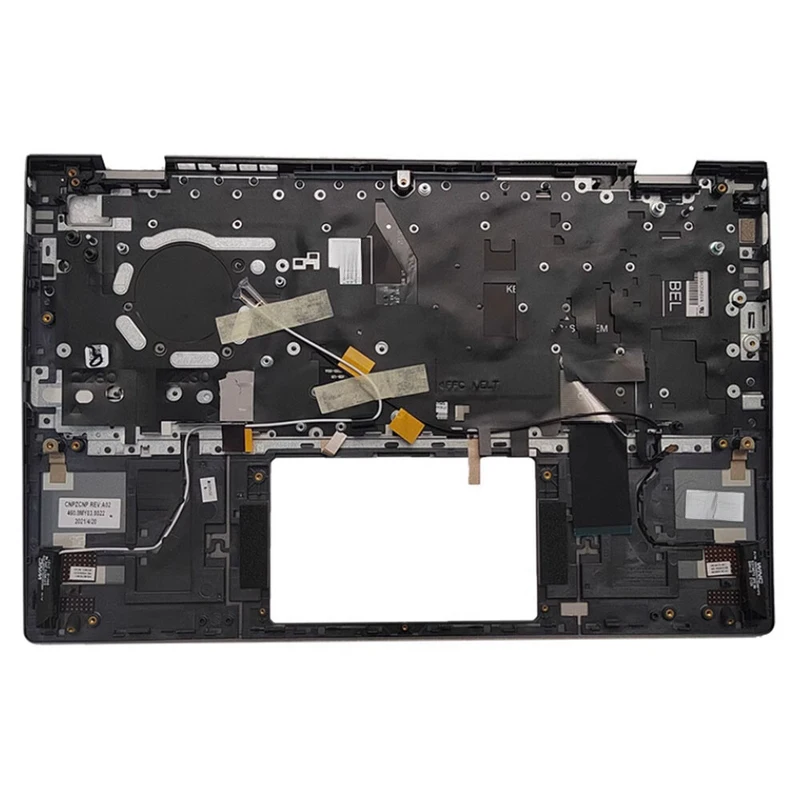 YY+For DELL Insprion 14 5410 5415 Laptop Backlit Keyboard Palmrest Upper Case Gray
