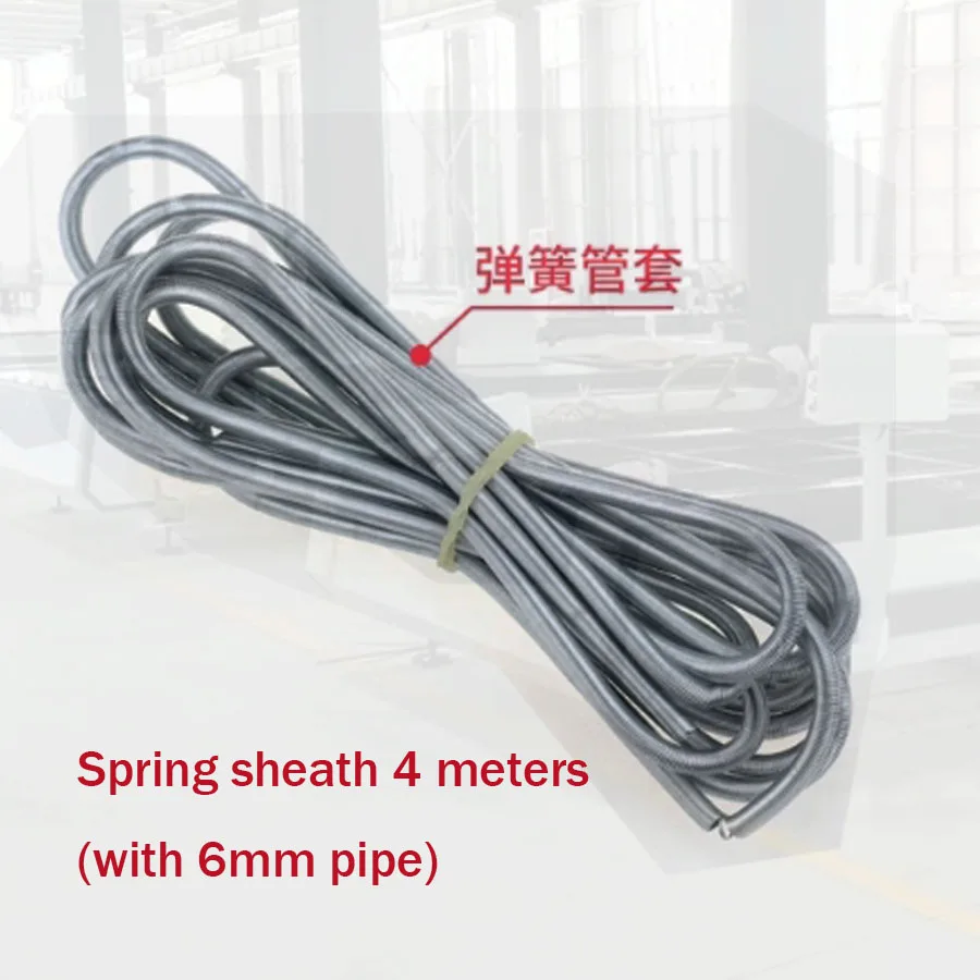 أداة آلة التصنيع باستخدام الحاسب الآلي أنبوب زيت أنبوب حماية زنبركي كم أنبوب زيت 4 مم 6 مم كم أنابيب من الفولاذ المقاوم للصدأ #3