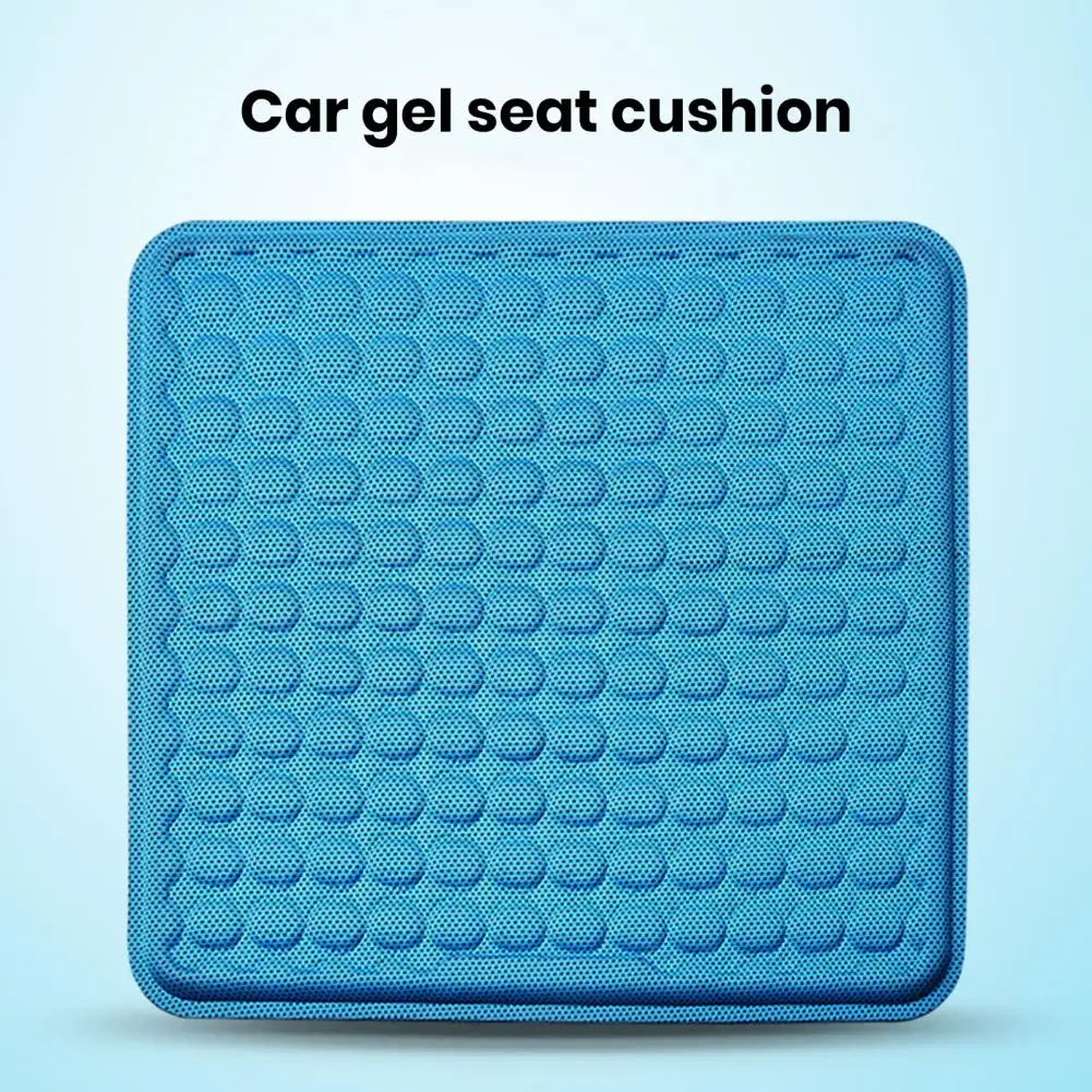 Pressure Relief Seat Cushion Universal Truck Seat Cushion Gel Car Seat Cushion for Summer Soft Breathable Automobile for Comfort