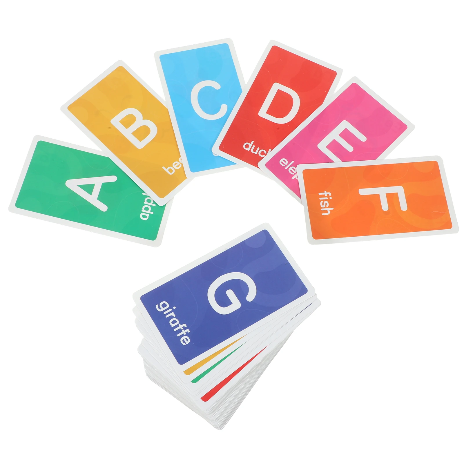 1 set Flashcard per l'educazione precoce Giocattolo per l'apprendimento dei bambini Carte educative Carta sicura Cognitiva per bambini Studio matematico Forma Colore della parola