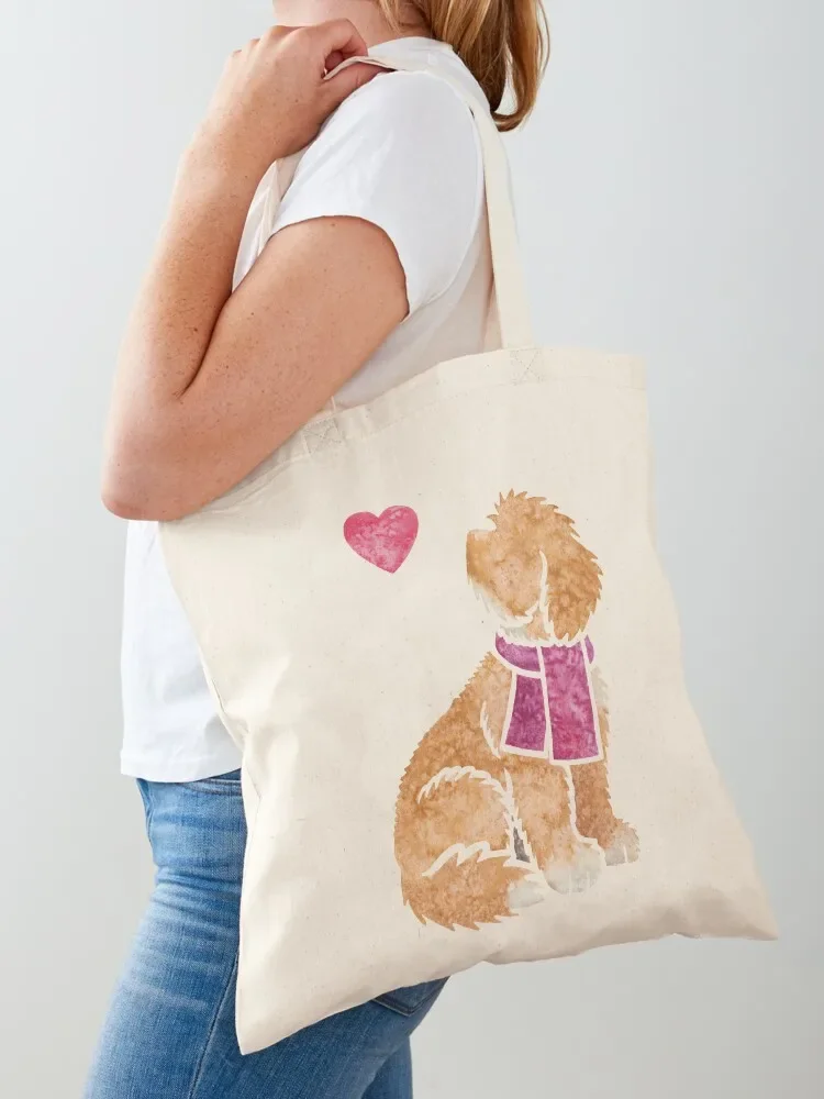 

Watercolour Cockapoo dog Tote Bag Portable shopping bag reusable shopping bag Shopper bags woman 2025