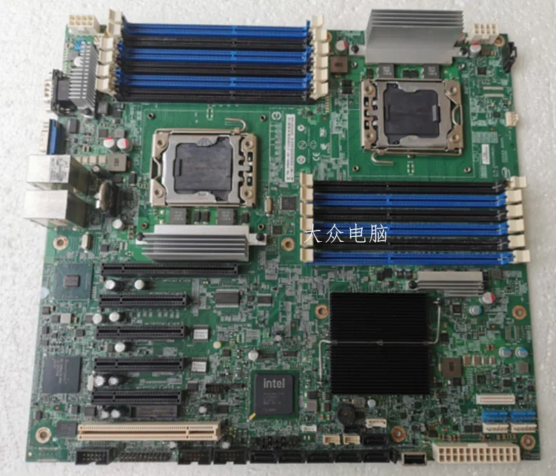 Original S5520HC dual X58 1366 server motherboard, X5650 X5670