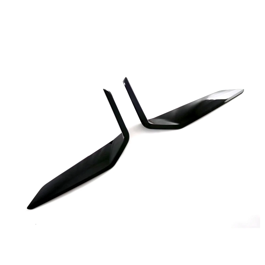 

For BMW X1 U11 2023 2024 Xline Front Bumper Air Vent Splitter Lip Fog Lamp Grille Trim Accessories Parts - Black