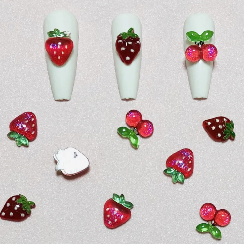 40 Stuks Dopamine Rose Rood Roze Wit Paars Blauw Groen Liefde Snoep Glanzende Hars Decor Diy Junk Telefoon Case Headset accessoires