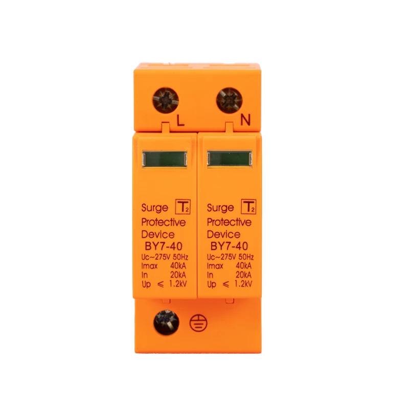 Home ~320V Low Voltage Equipment 40ka Surge Protection Ac Surge Protector Device