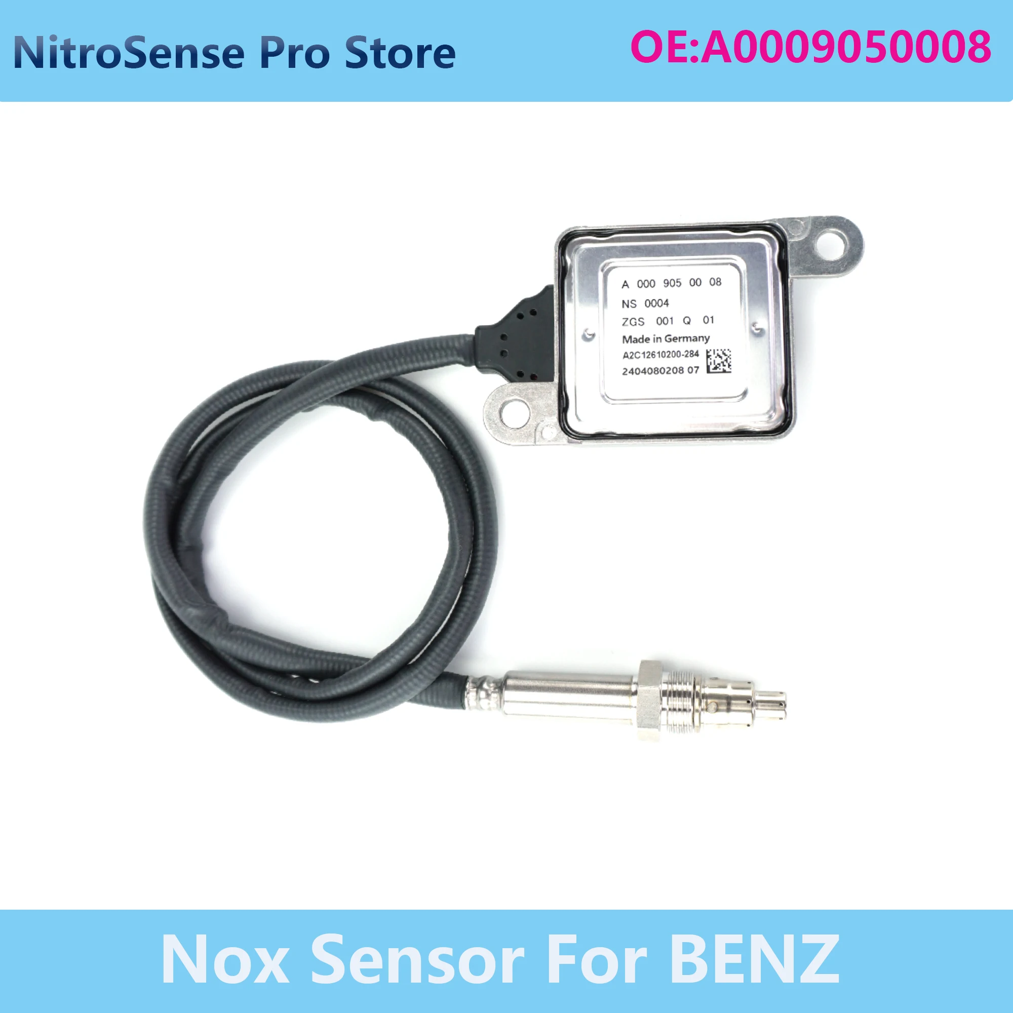 

A0009050008 New Nitrogen Oxide Sensor 12V For Mercedes-BenzGLC Coupe X253 SLC SLK W222 2014-2019 A2 0009050008