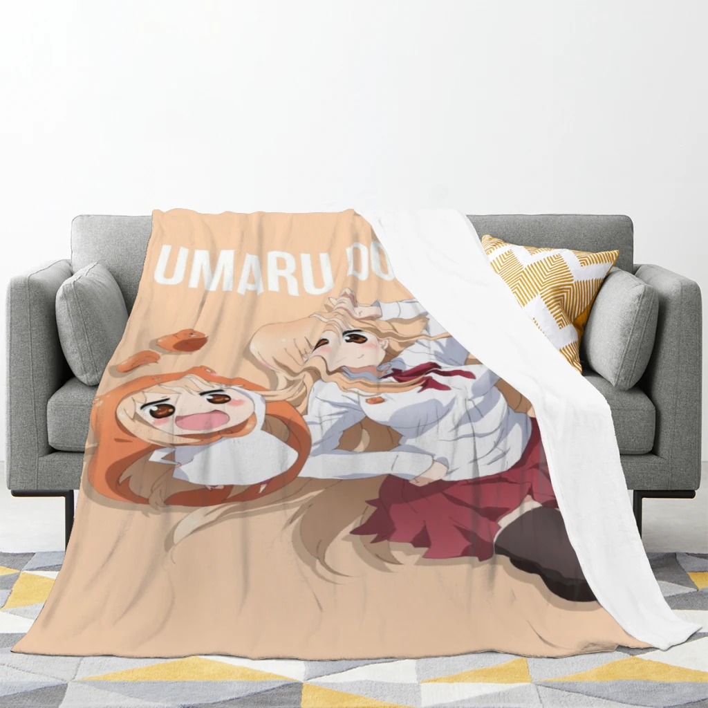 Kawaii Anime Himouto! Umaru-Chan Light Blanket  Flannel Warm Throw Nap Knee Blankets Warm Winter