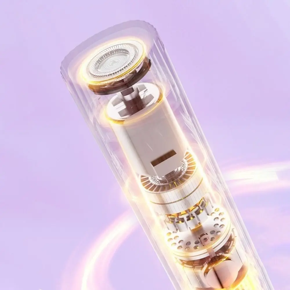 USB Rechargeable 2-in-1 Hair Removal Machine Wet Dry Use Painless Electric Razor Detachable