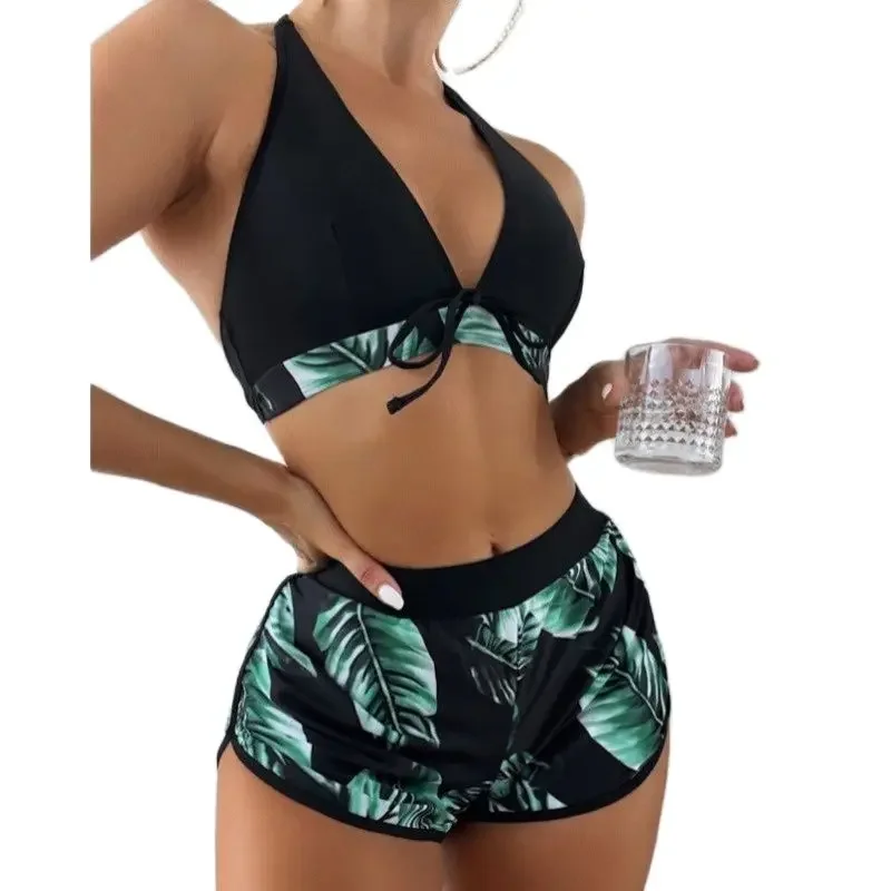 New Separate Swimsuits Tankini Set Female Swimwear 2022 Sports Beach Wear Two-Piece Bathing Suit Girls Pool Women Swimming Suit