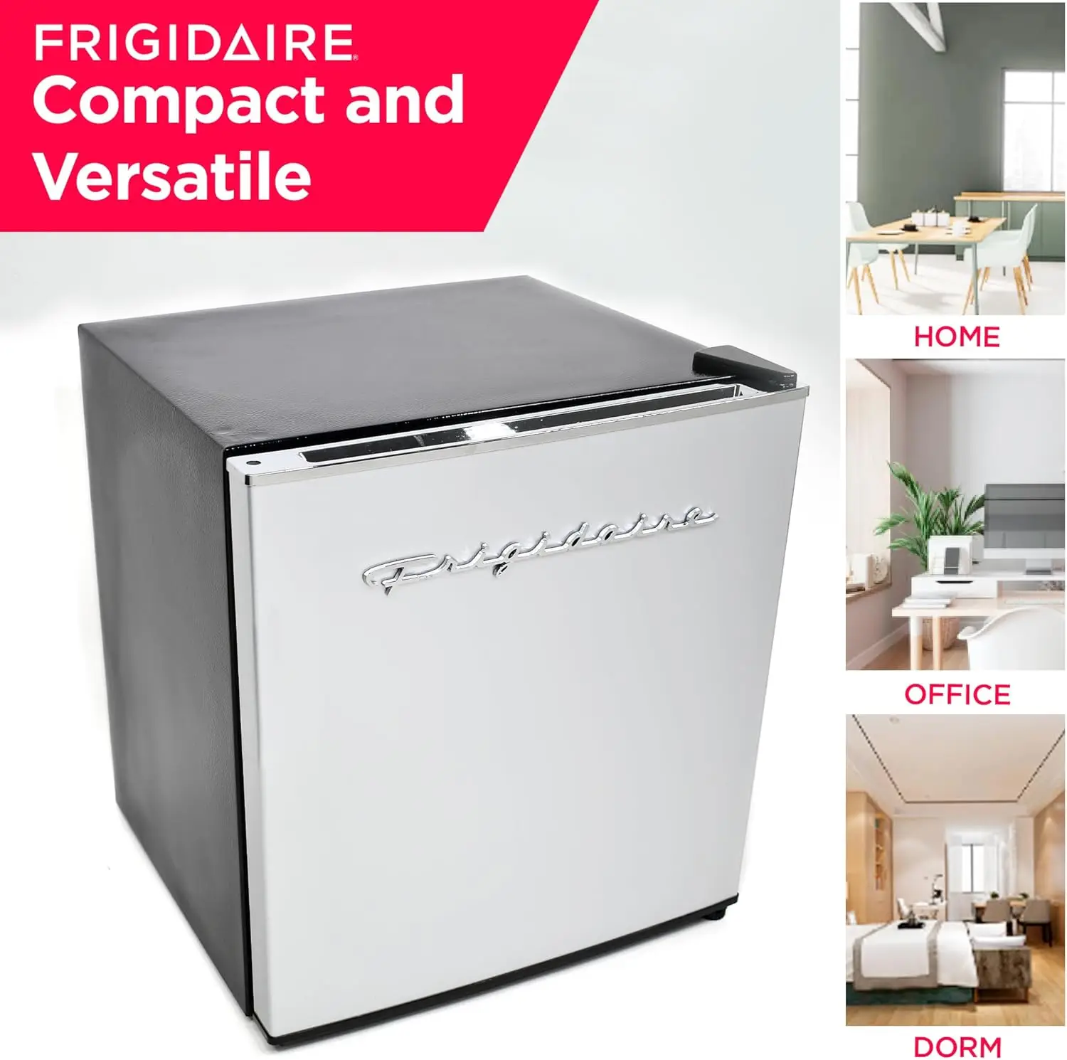 1.6 cu ft Stainless Steel Mini Fridge. Perfect for Home or The Office. Platinum Series, 1.8