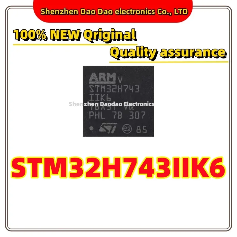 

STM32H743IIK6 UFBGA-201 32-bit microcontroller chip IC new original